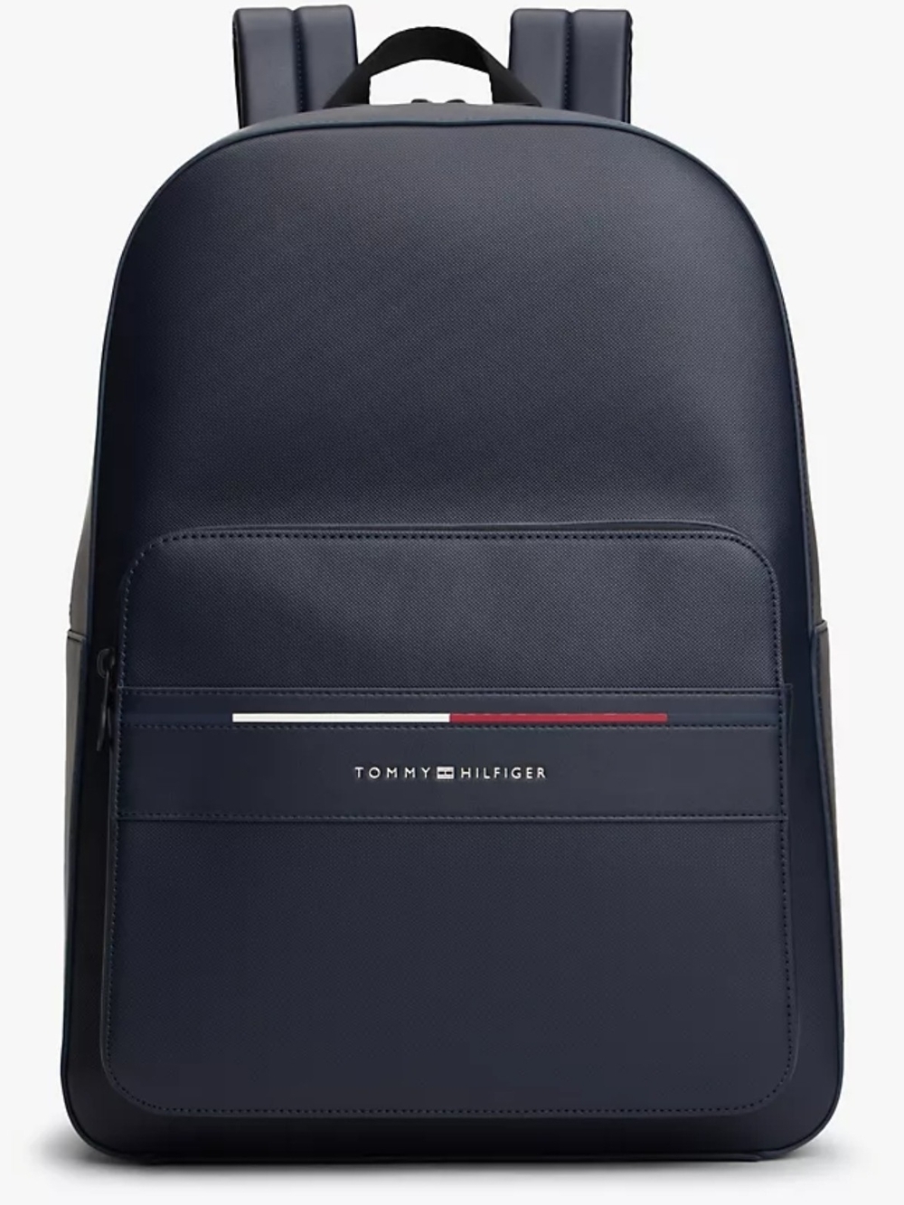 Tommy Hilfiger Men's Navy Signature Stripe Logo Backpack Brand New With Tag